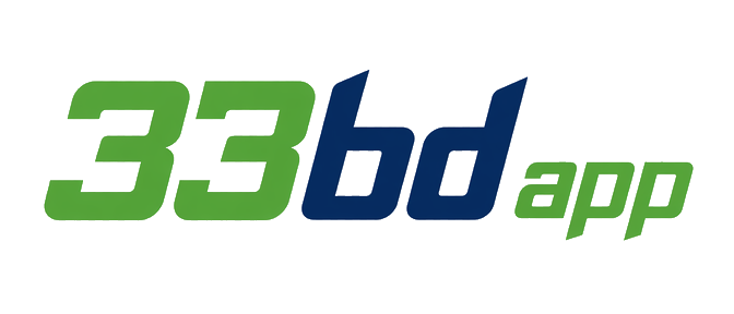 33BD App brand logo for homepage navigation